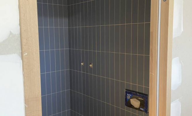 Carrelage salle de bain, Saint-Genest-Lerpt, P.S CARRELAGE